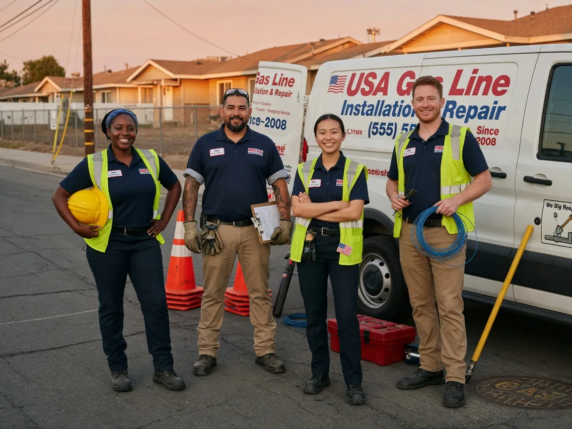 Gas Line Installation company in Camden, IN